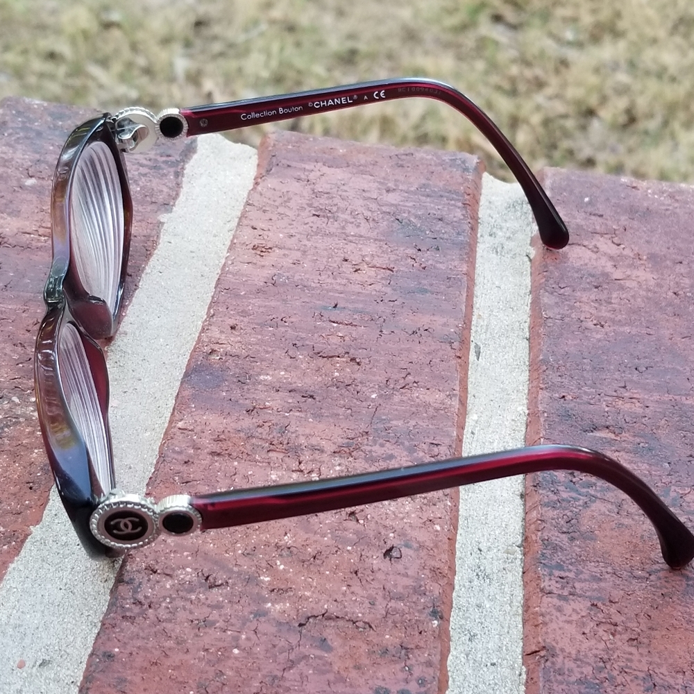 Amazing looking  Authentic Chanel CC eyeglasses Frames - Picture 12 of 16